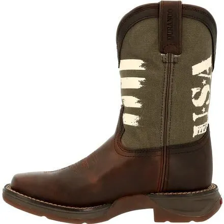 Lil' Rebel™ by Durango® Little Kids' Army Western Boot