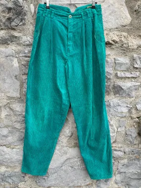 MAC jeans teal thick cord pants  uk 10