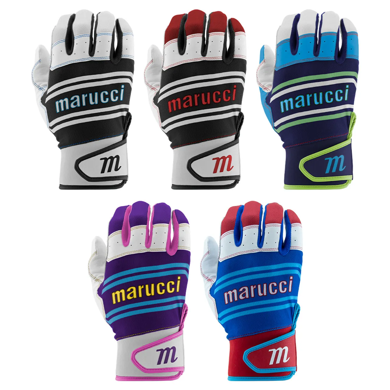 Marucci Swift Lite Youth Baseball Batting Gloves - MBGFZNLY