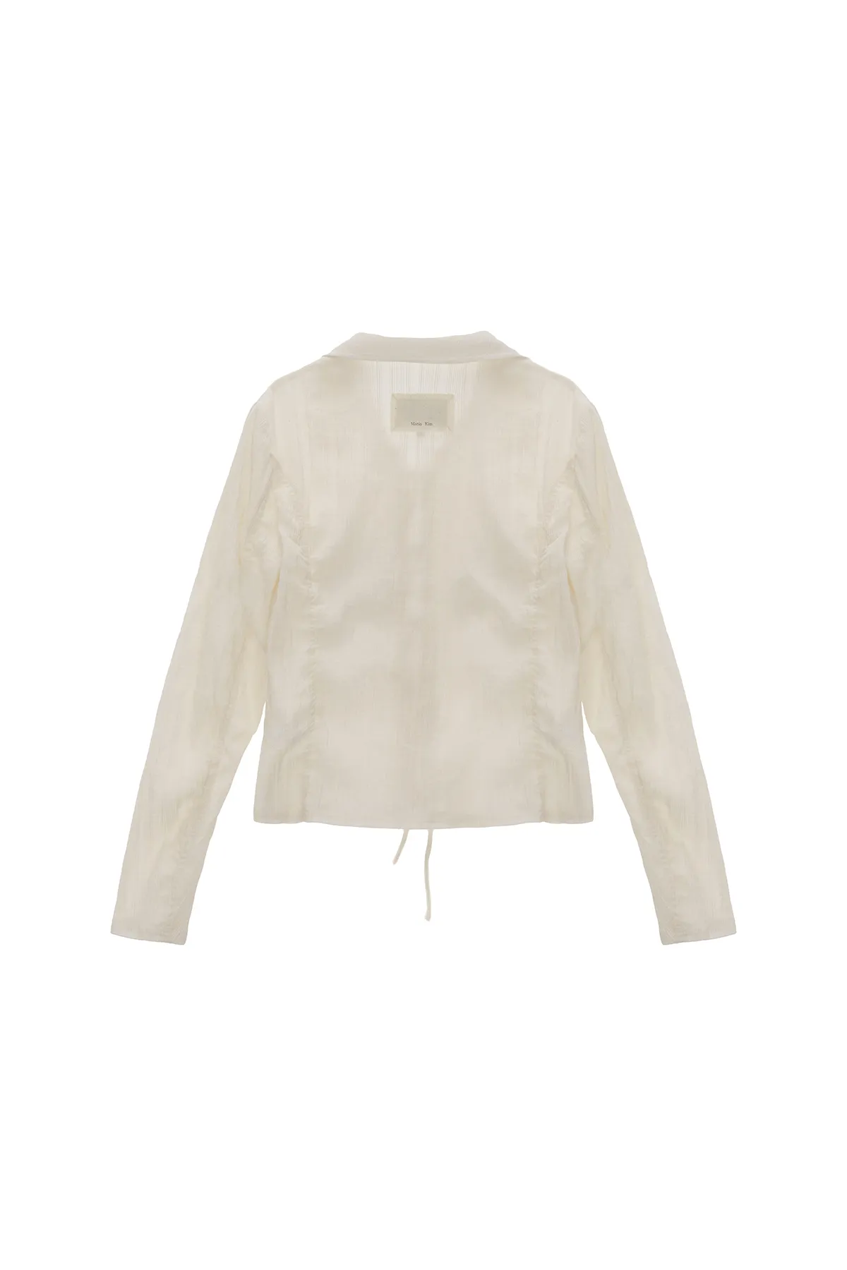 Matin Kim  |Casual Style Cotton Elegant Style Cropped Tops