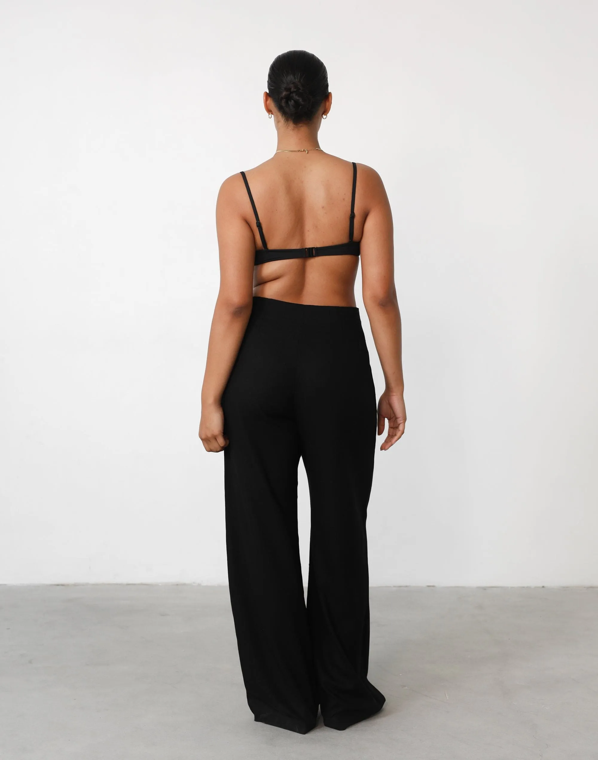 Mckenzie Linen Pants (Black)