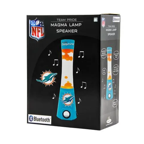 Miami Dolphins Lava Lamp w/Bluetooth Speaker