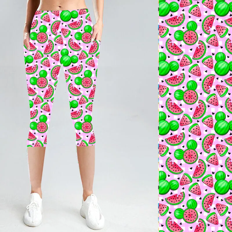 Mickey Melon with Side Pocket Leggings