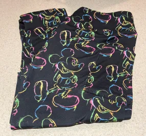 Neon Mouse with Side Pocket Leggings