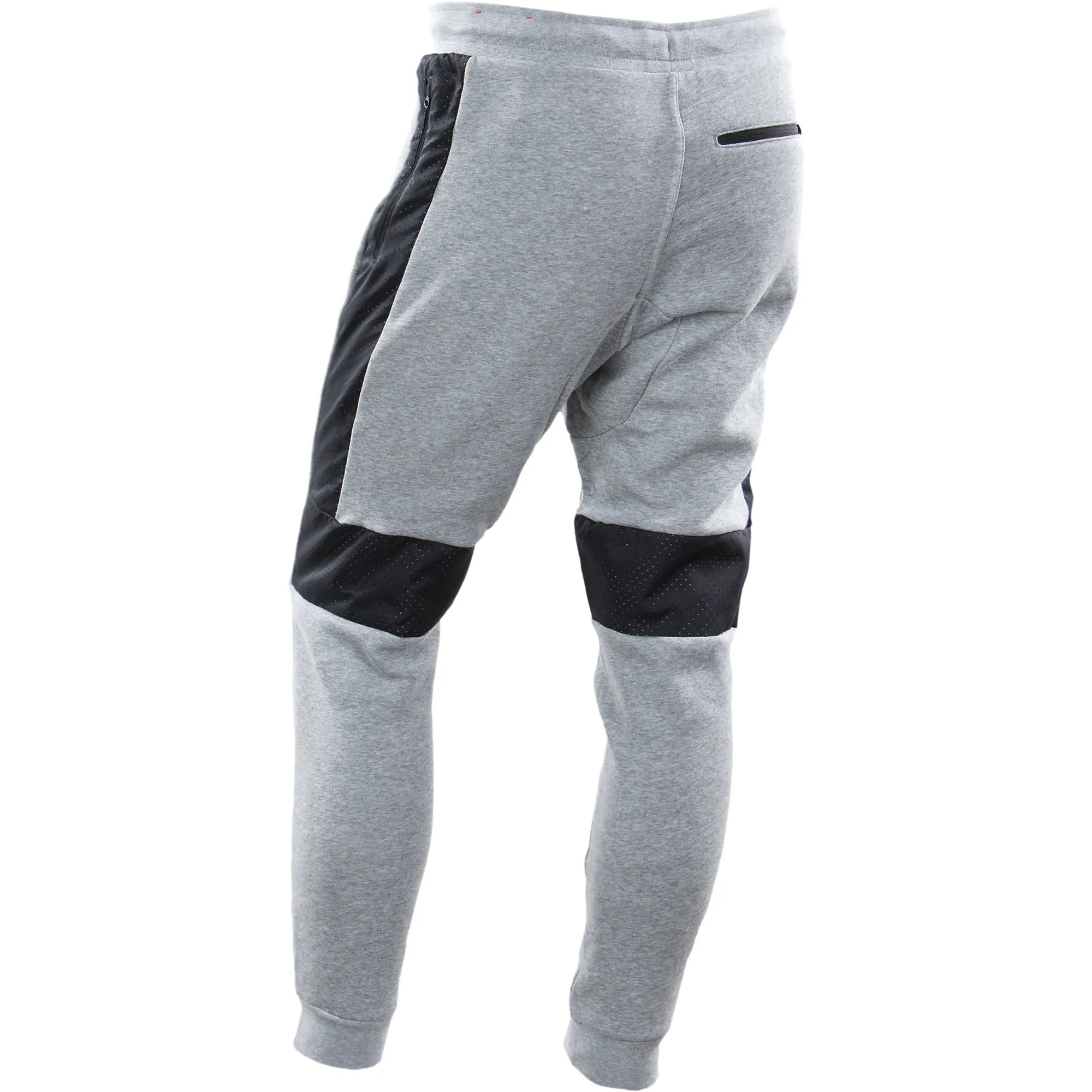 Nike Air Hybrid Fleece Cuffed Men's Jogger Pants Grey-Black