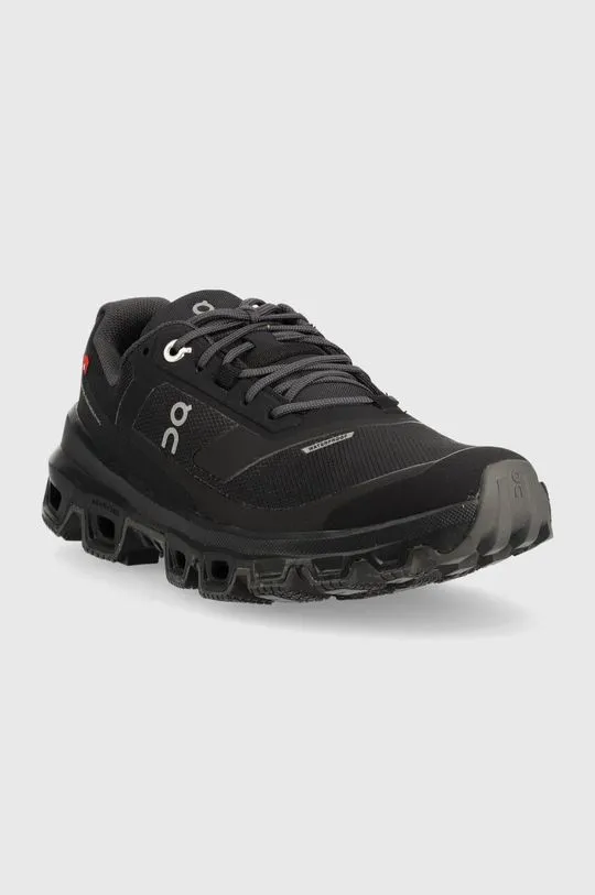 On-running shoes Cloudventure Waterproof women's black color