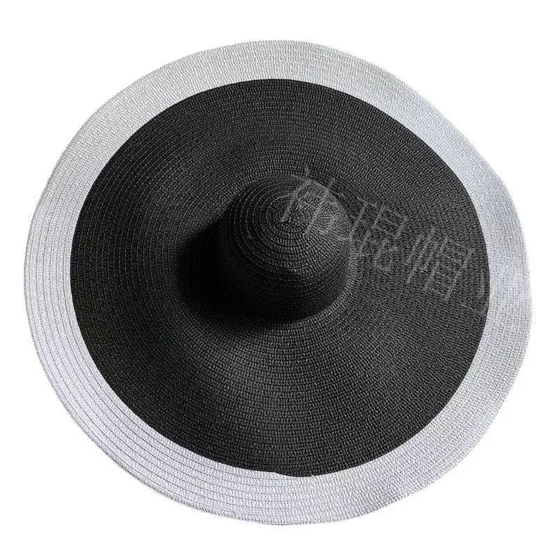 Oversized Wide Brim Sun Hat - Stay Stylish and Protected