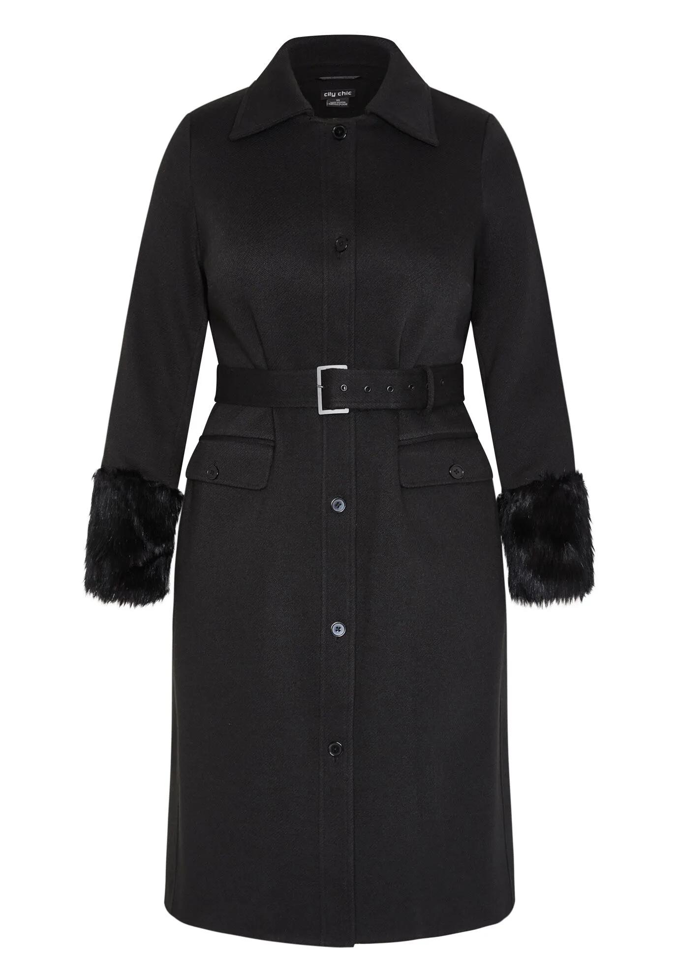 Penelope Coat - black