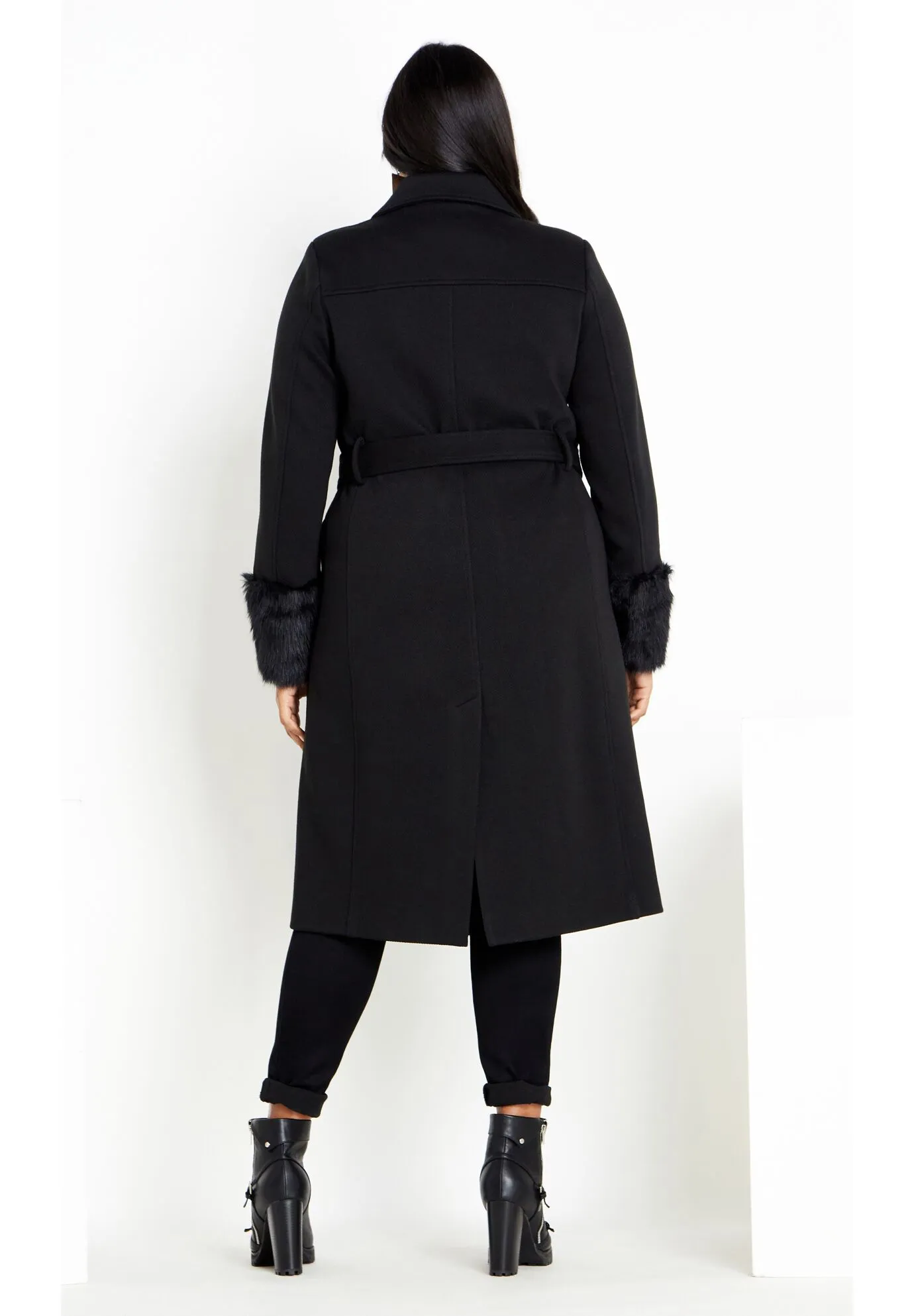 Penelope Coat - black