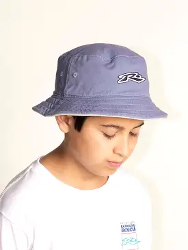 Pilusos Rusty Kick Flip Reversible Bucket Hat Boys* China Blue