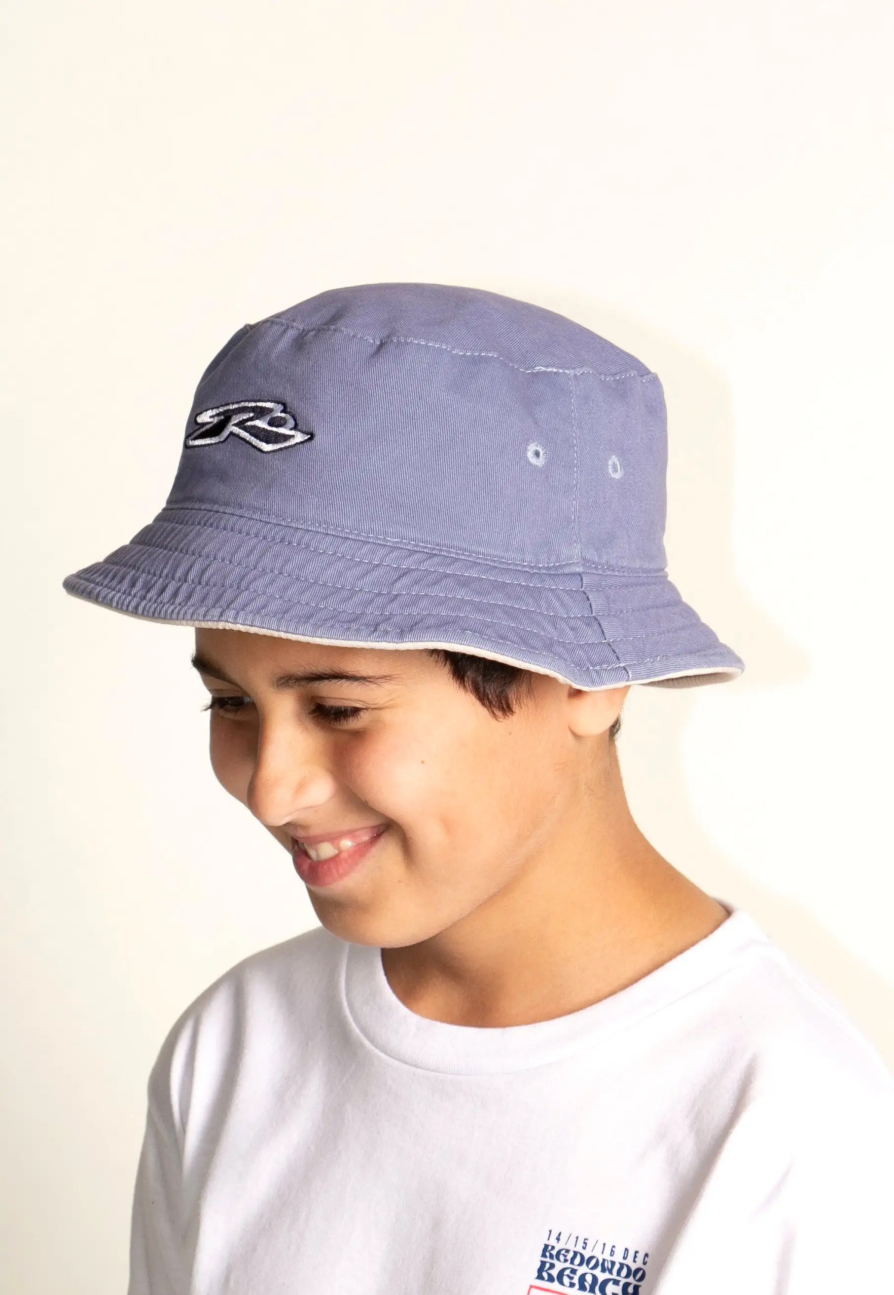 Pilusos Rusty Kick Flip Reversible Bucket Hat Boys* China Blue