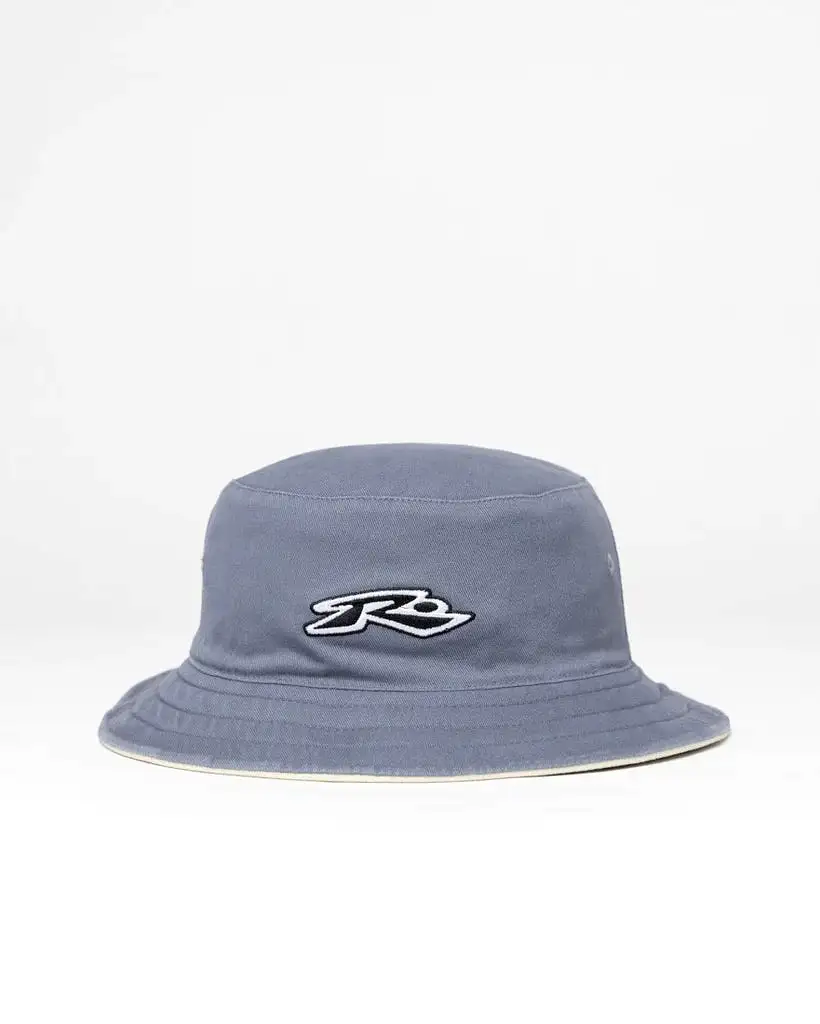 Pilusos Rusty Kick Flip Reversible Bucket Hat* China Blue