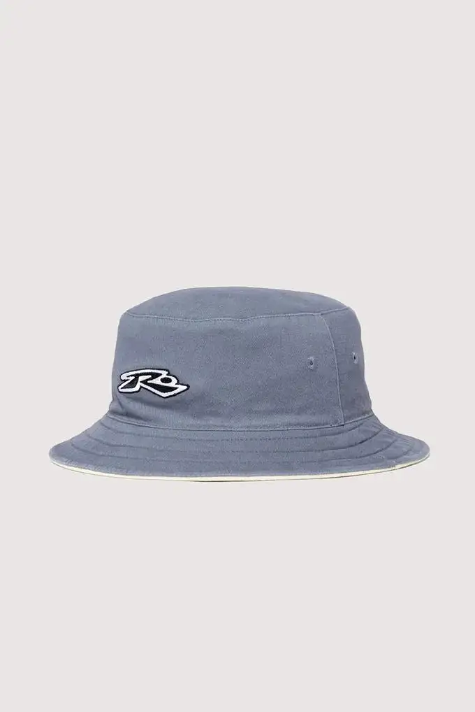 Pilusos Rusty Kick Flip Reversible Bucket Hat* China Blue