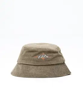 Pilusos Rusty Overdrive Cord Bucket Hat Savanna