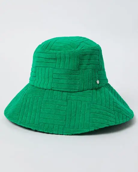 Pilusos Rusty Sadie Towelling Bucket Hat* Green