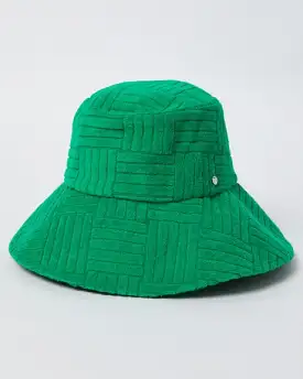 Pilusos Rusty Sadie Towelling Bucket Hat* Green