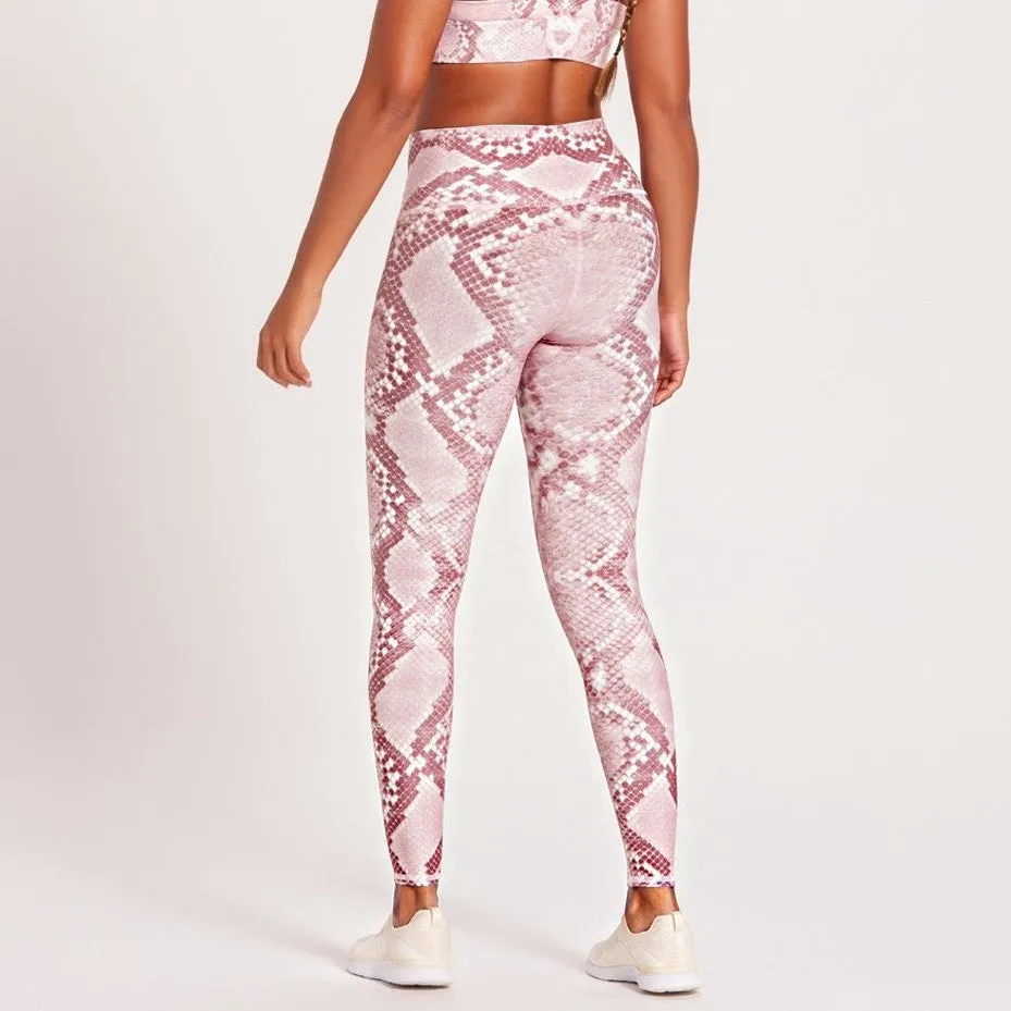 Rose Python Barefoot Leggings