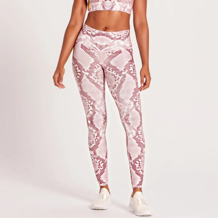 Rose Python Barefoot Leggings