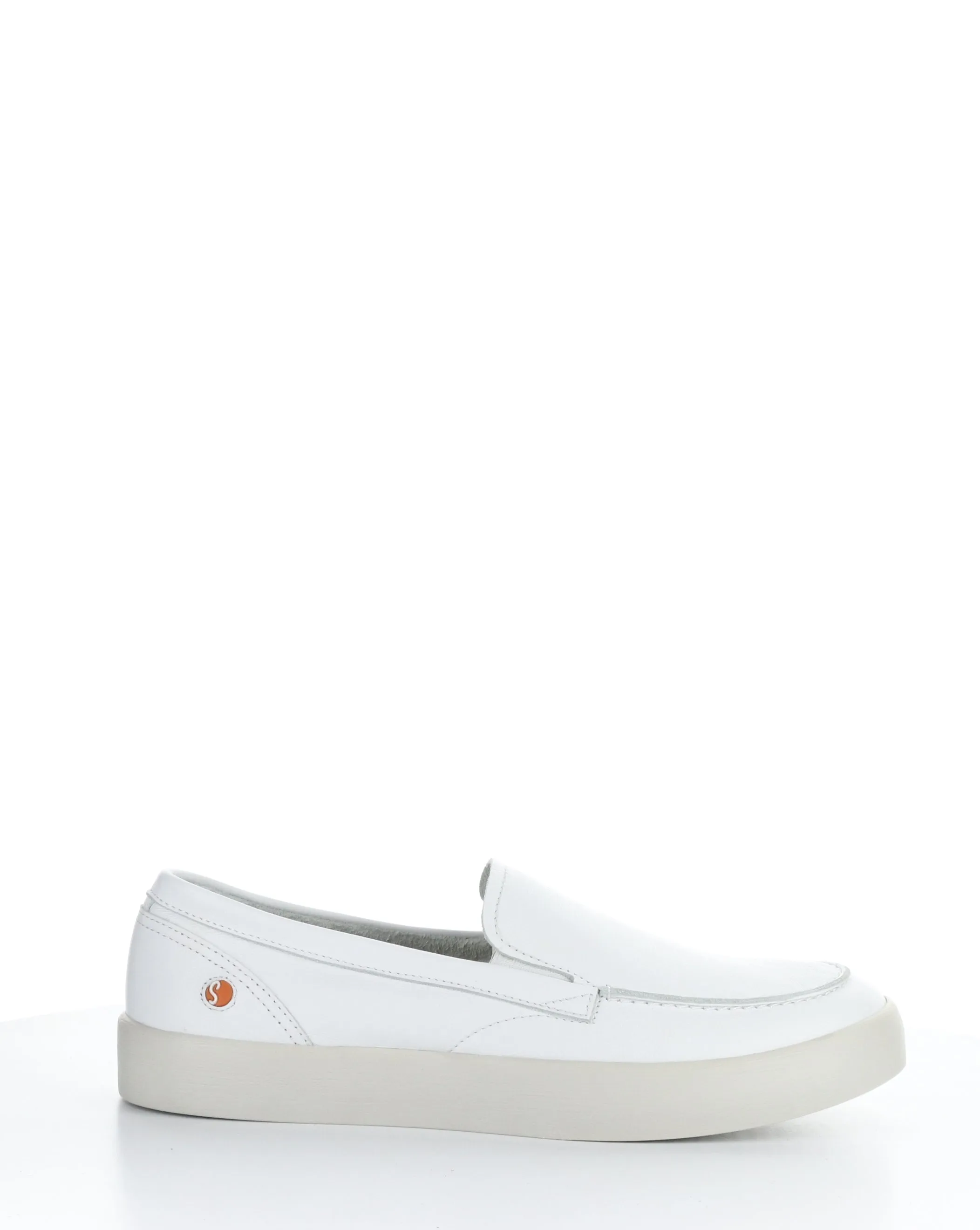 RUSY755SOF 001 WHITE Round Toe Shoes