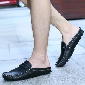 Slip-On Loafer Sandals