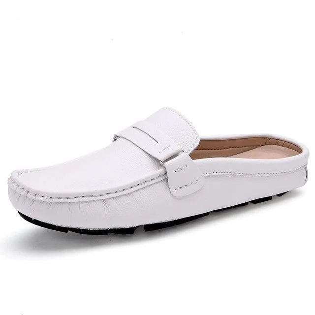 Slip-On Loafer Sandals