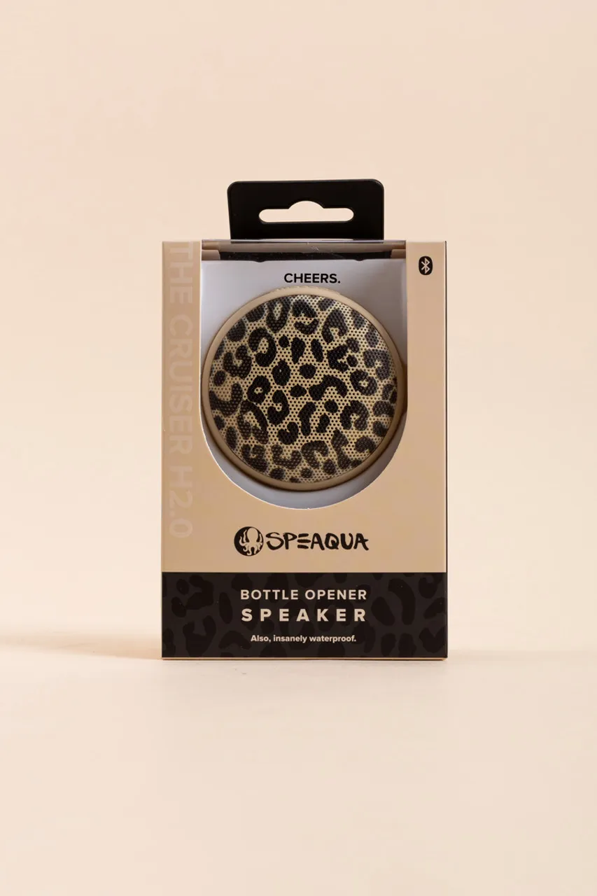 Speaqua The Cruiser H2.0 Bluetooth® Speaker -Leopard