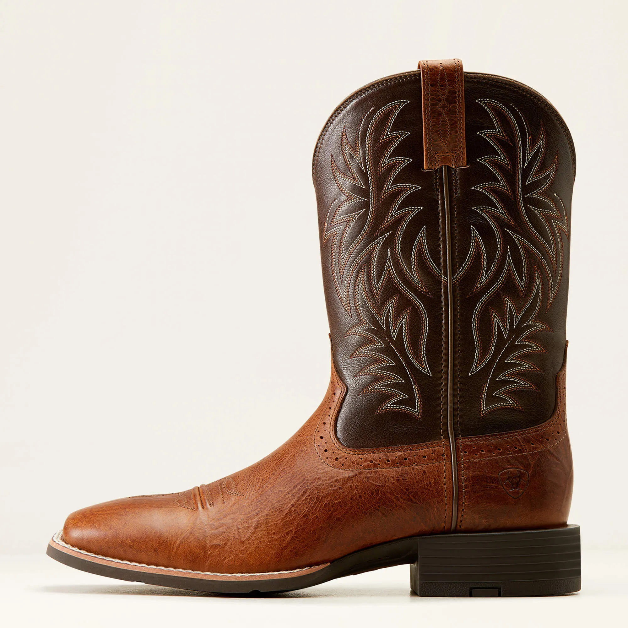 Sport Wide Square Toe Western Boot