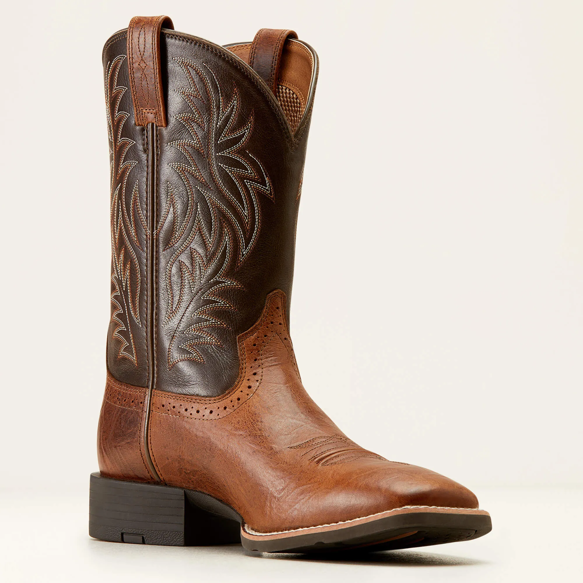 Sport Wide Square Toe Western Boot