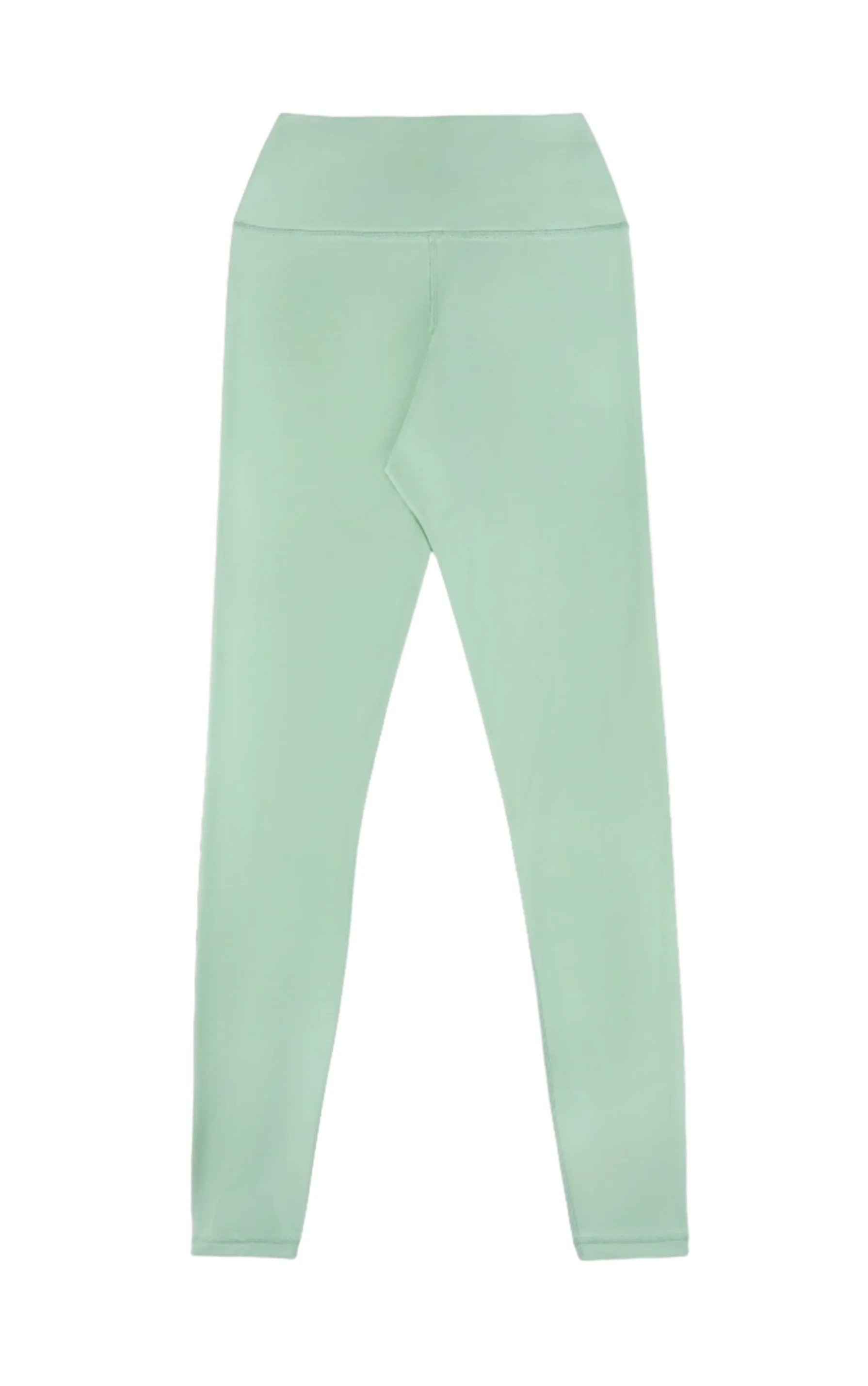 Sporty & Rich Runner Script Leggings in Thyme 218