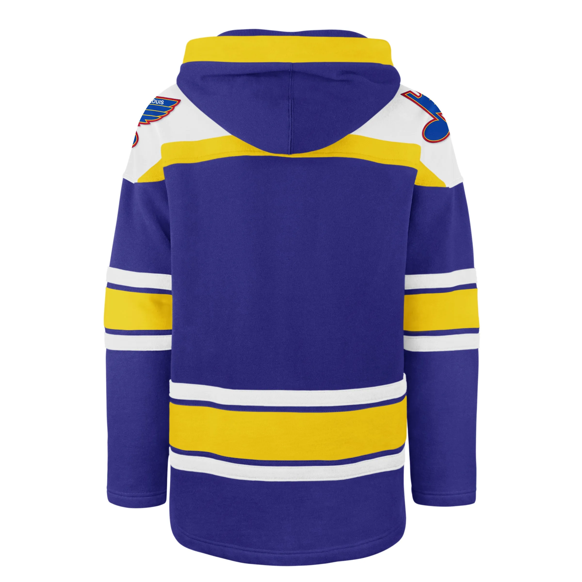 ST. LOUIS BLUES VINTAGE RETRO FREEZE SUPERIOR '47 LACER HOOD