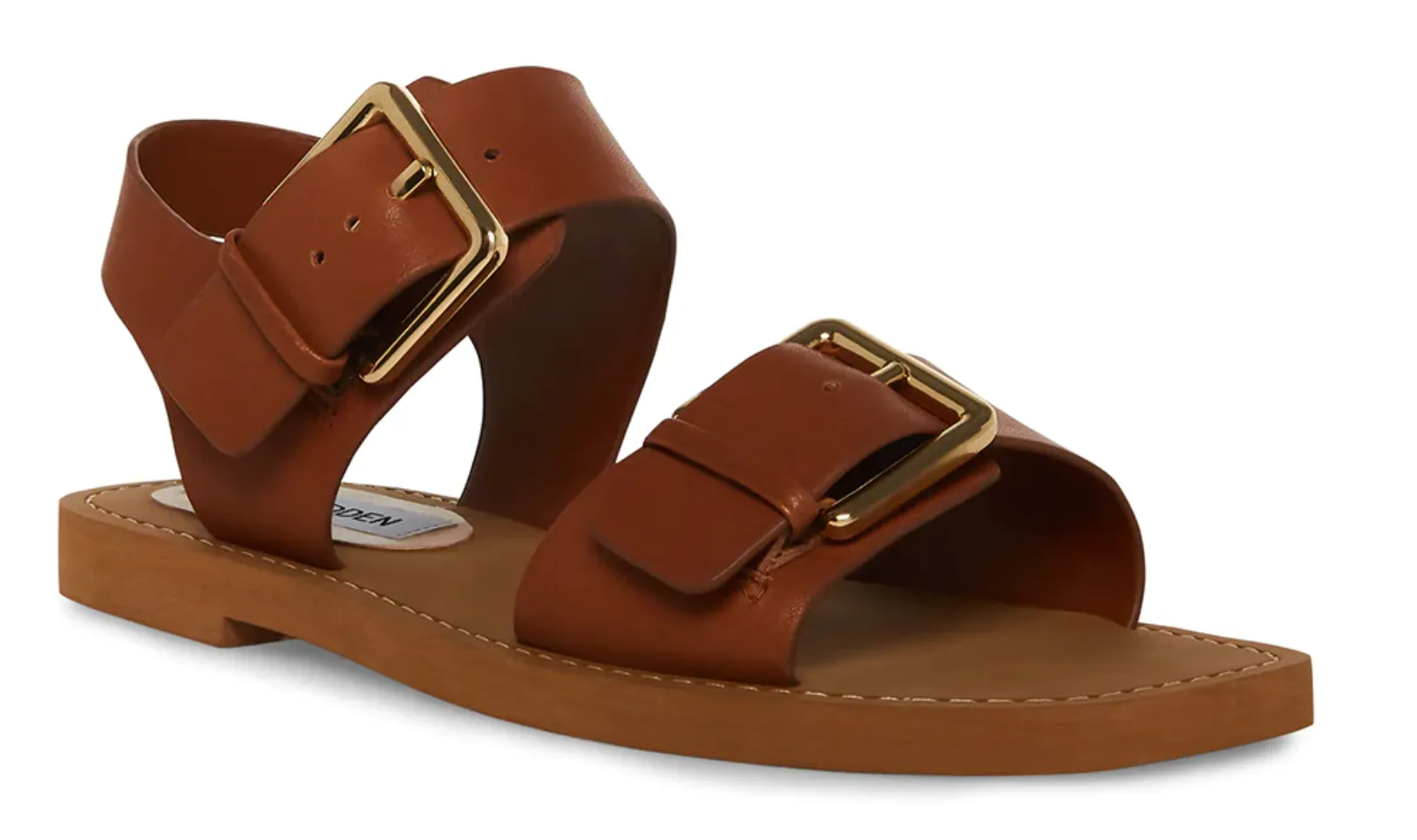 STEVE MADDEN SANTO LEATHER SANDAL