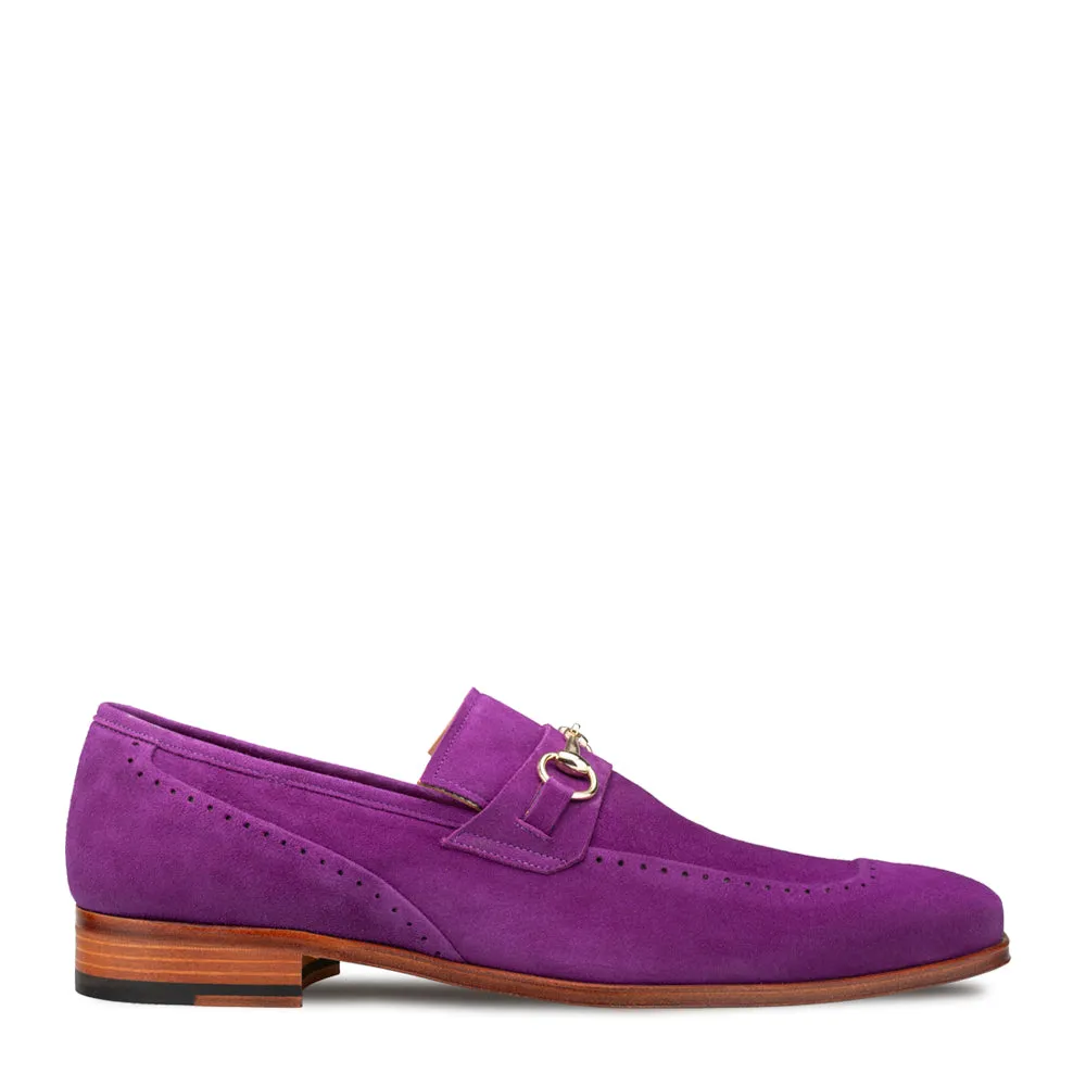 Suede Horsebit Slip On