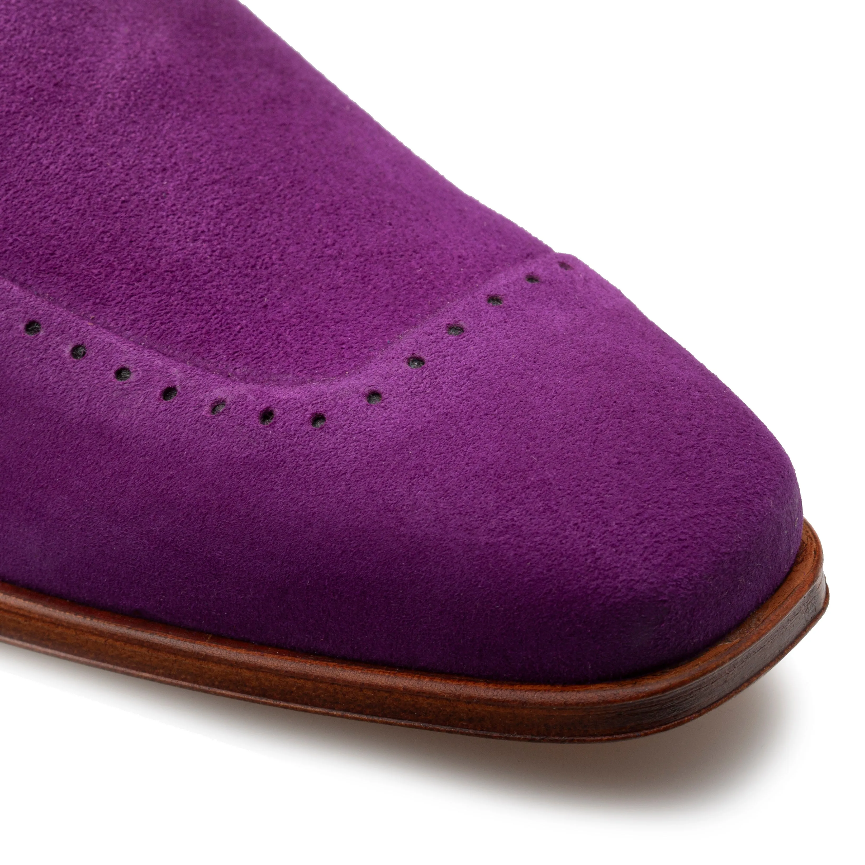 Suede Horsebit Slip On