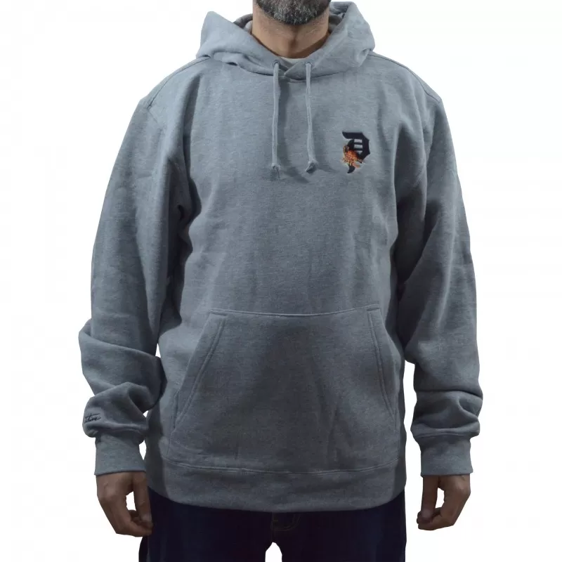 Sweat Hood Primitive Dirty P Scorp - Heather Gray