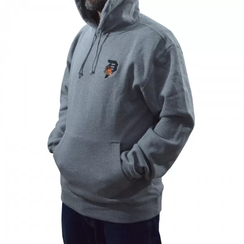 Sweat Hood Primitive Dirty P Scorp - Heather Gray