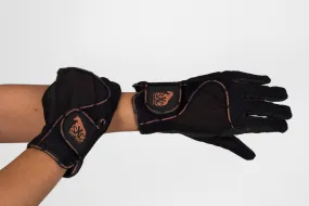 SXC Sportsline Riding Gloves Black/Rose Gold