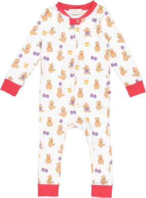 Teddy Trellis Baby Boy Pajamas