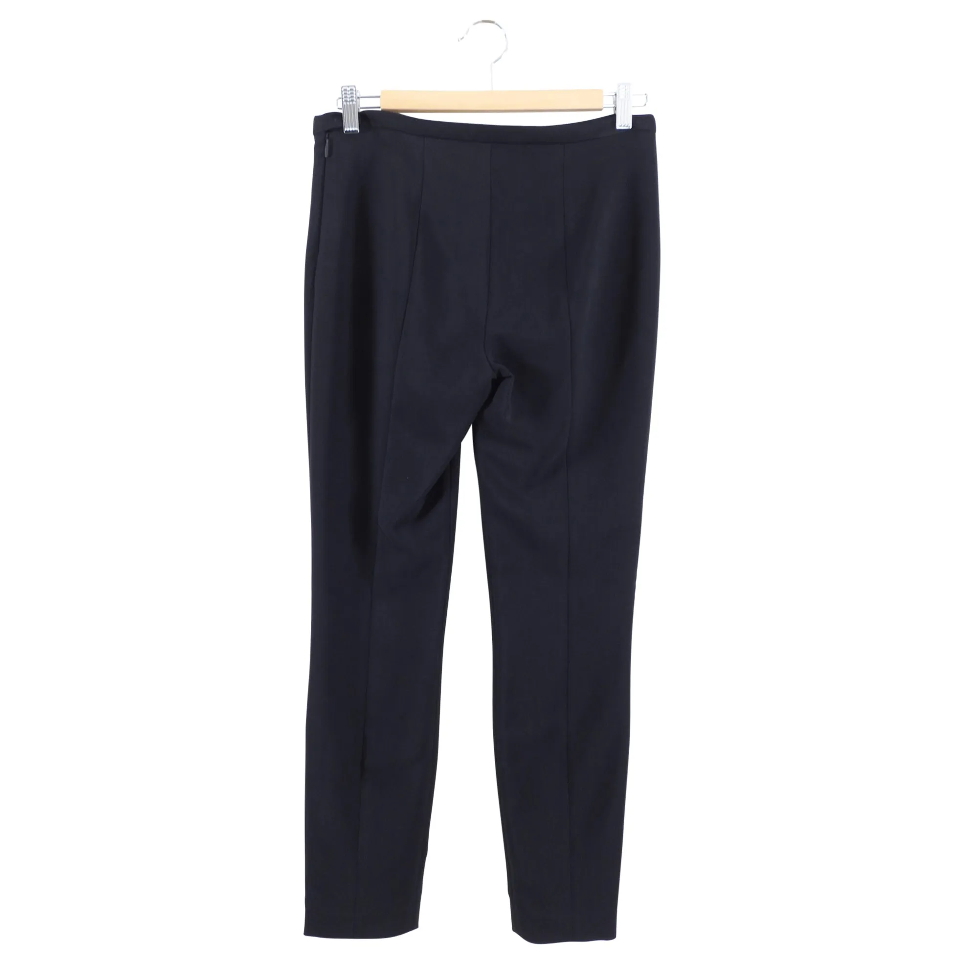 The Row Black Viscose Slim Fitted Sotto Pants - FR36 / 4