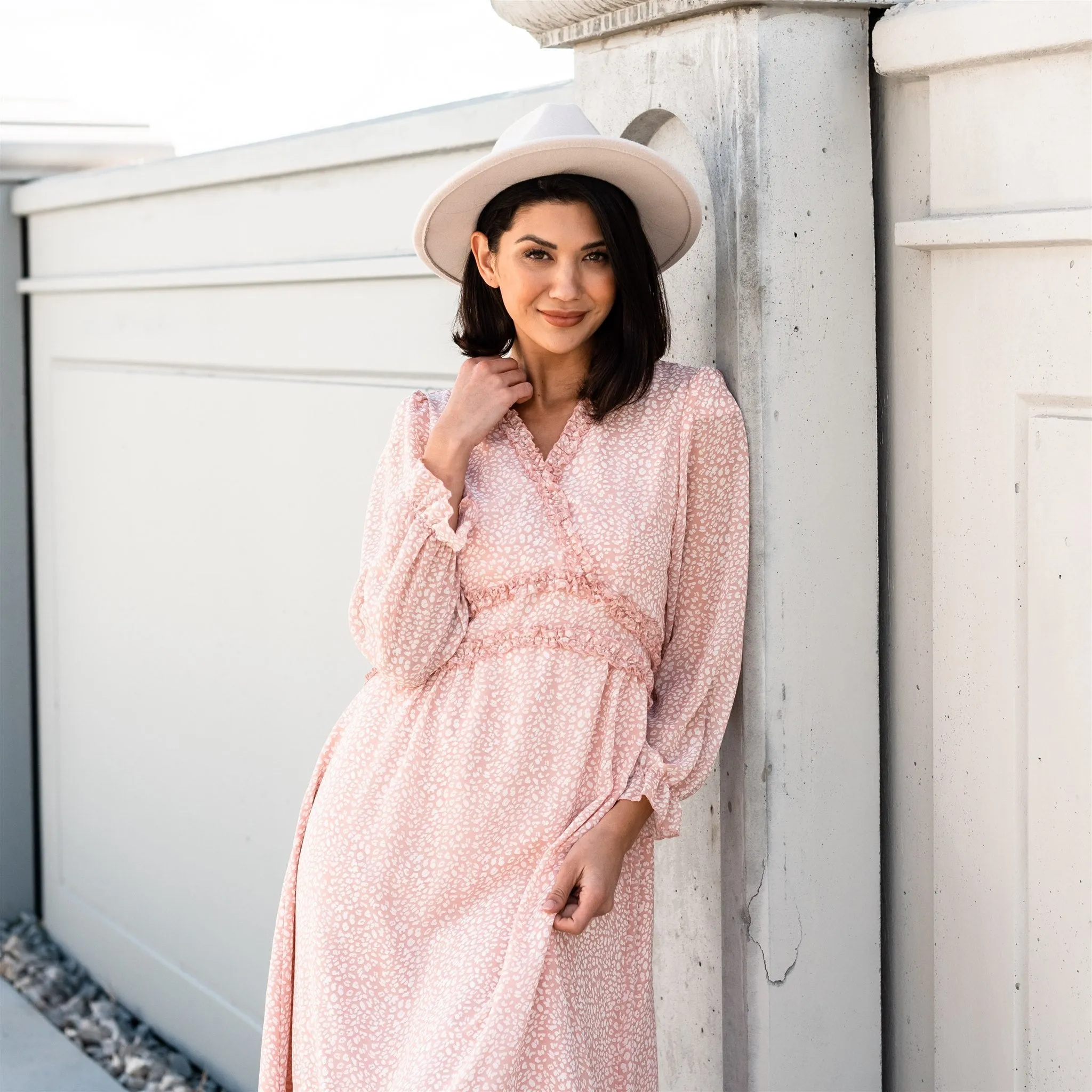 The Savannah Dress: Pink