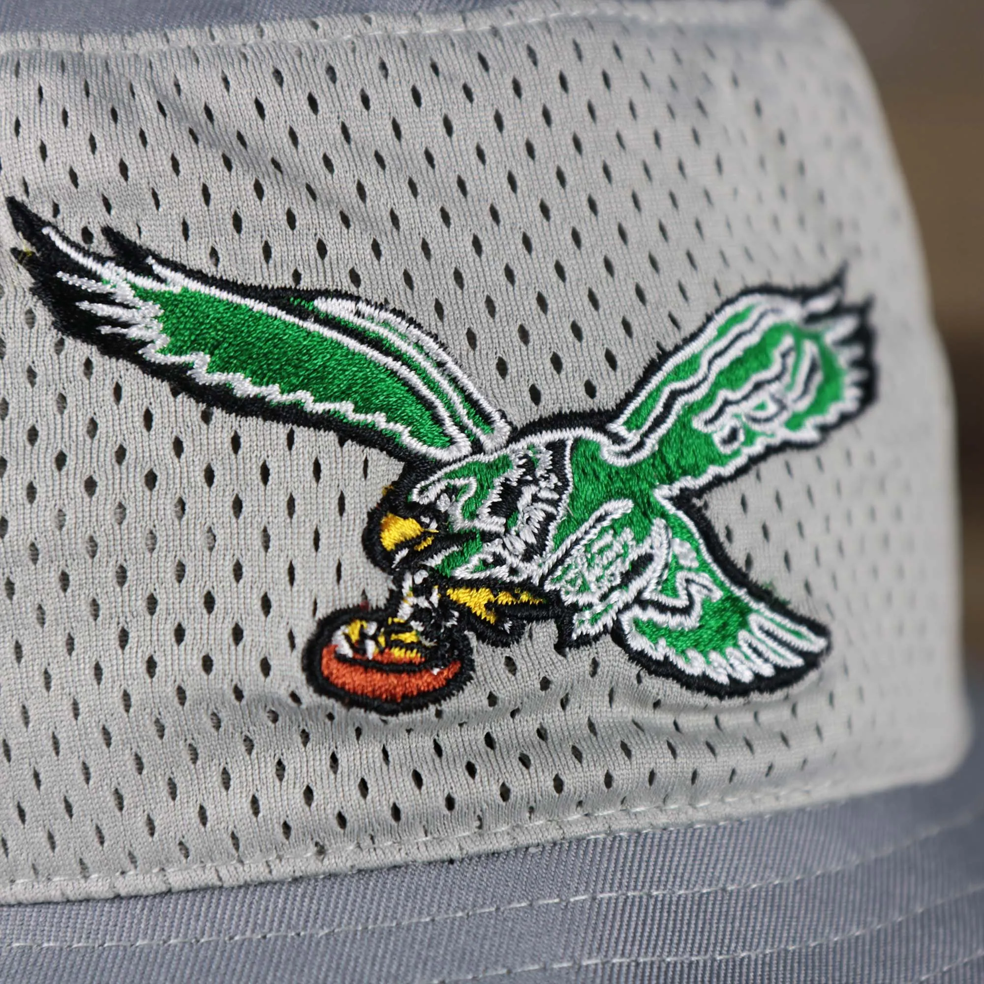 Throwback Philadelphia Eagles Panama Pail Bucket Hat | 47 Brand, Gray