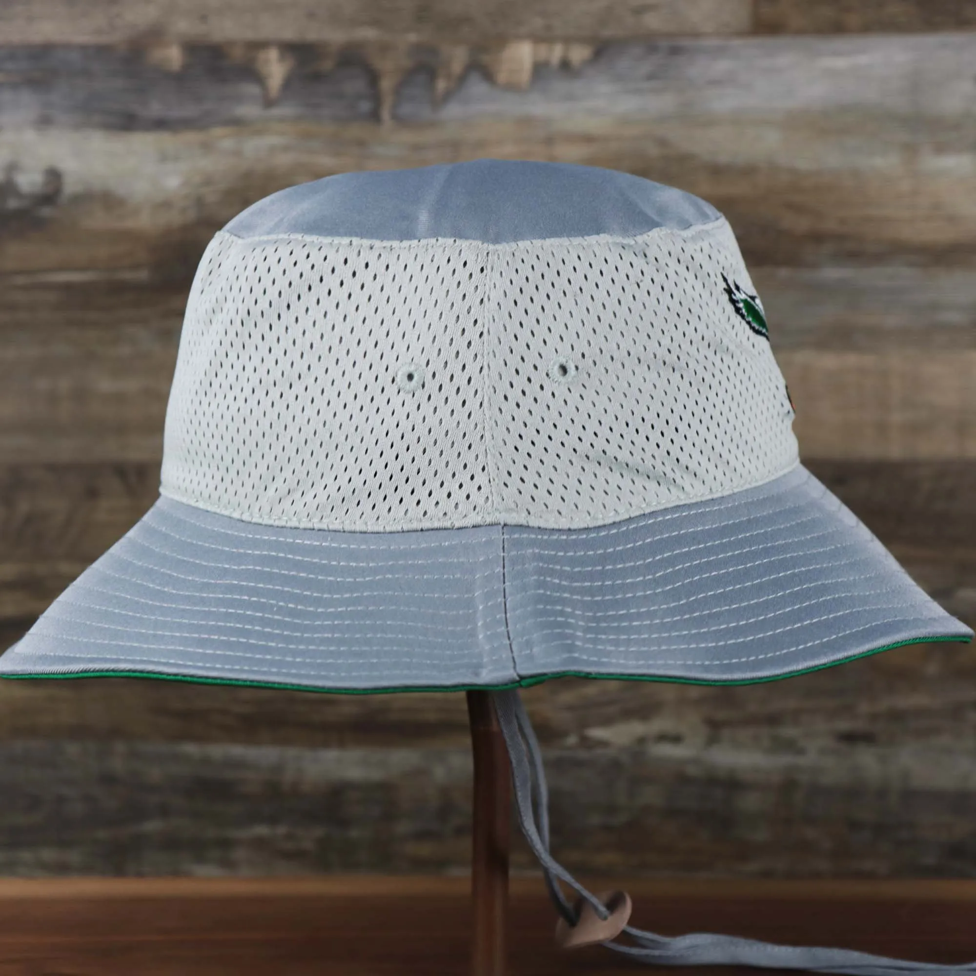 Throwback Philadelphia Eagles Panama Pail Bucket Hat | 47 Brand, Gray