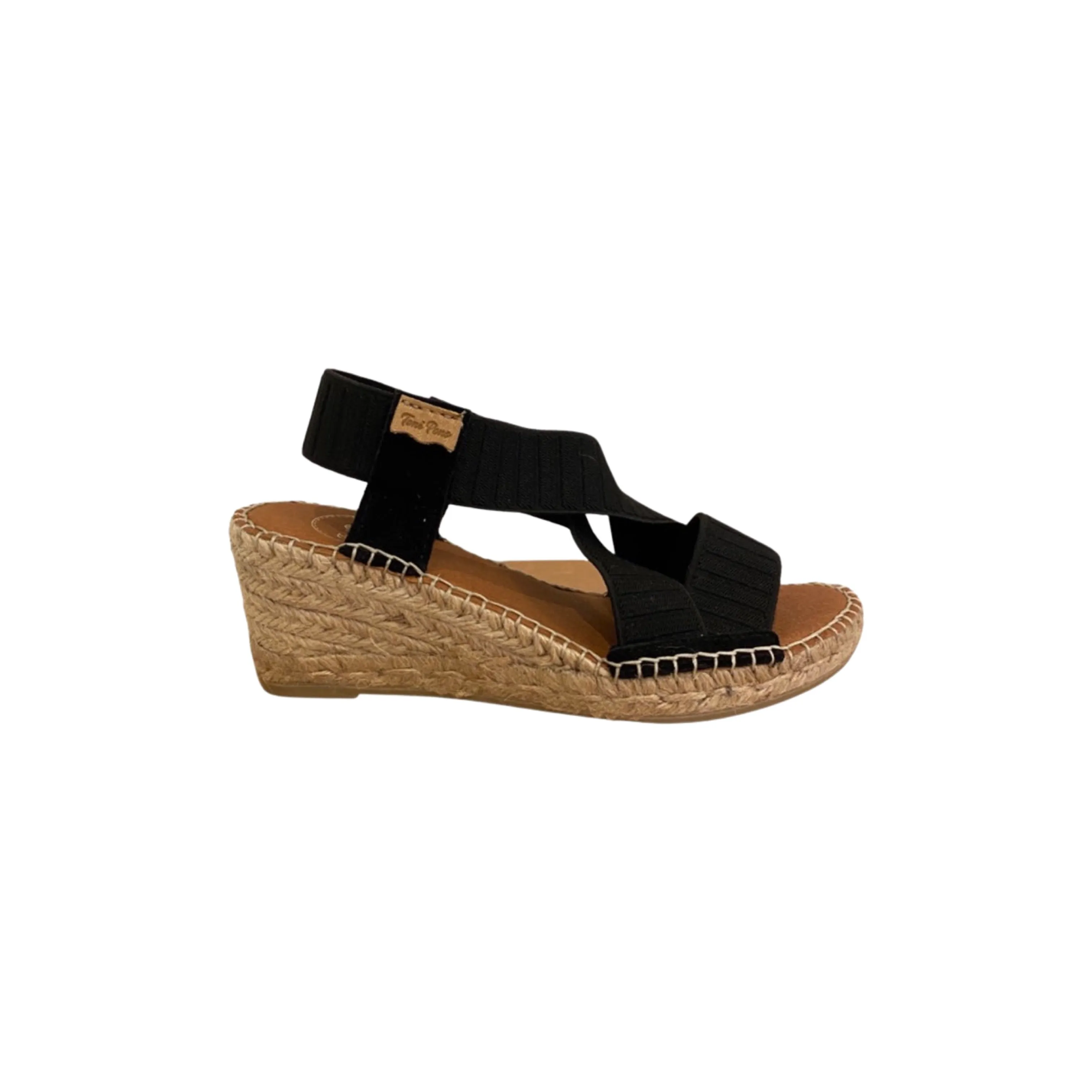 Tura Black Espadrille