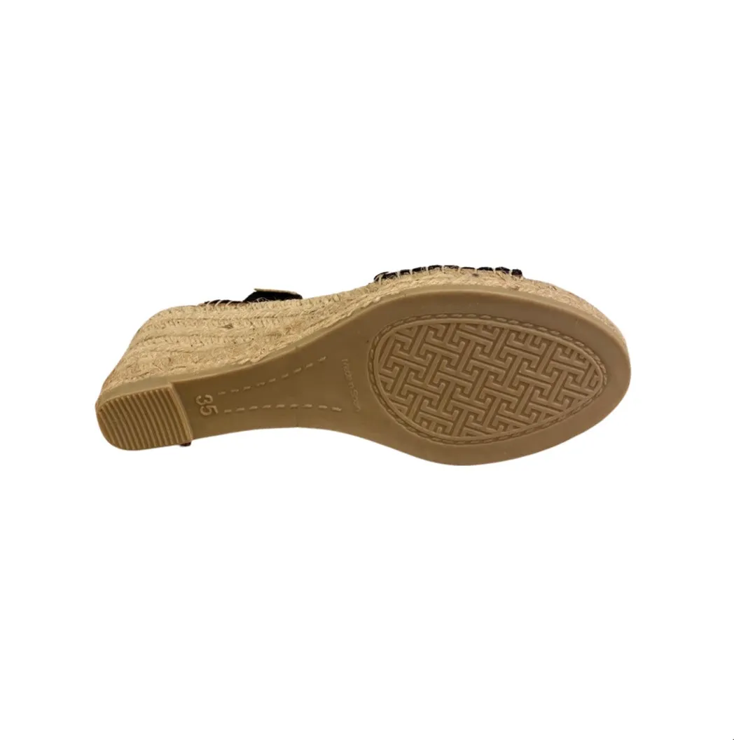 Tura Black Espadrille