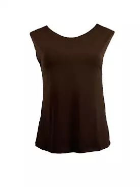 Turnaround Top · Java Brown