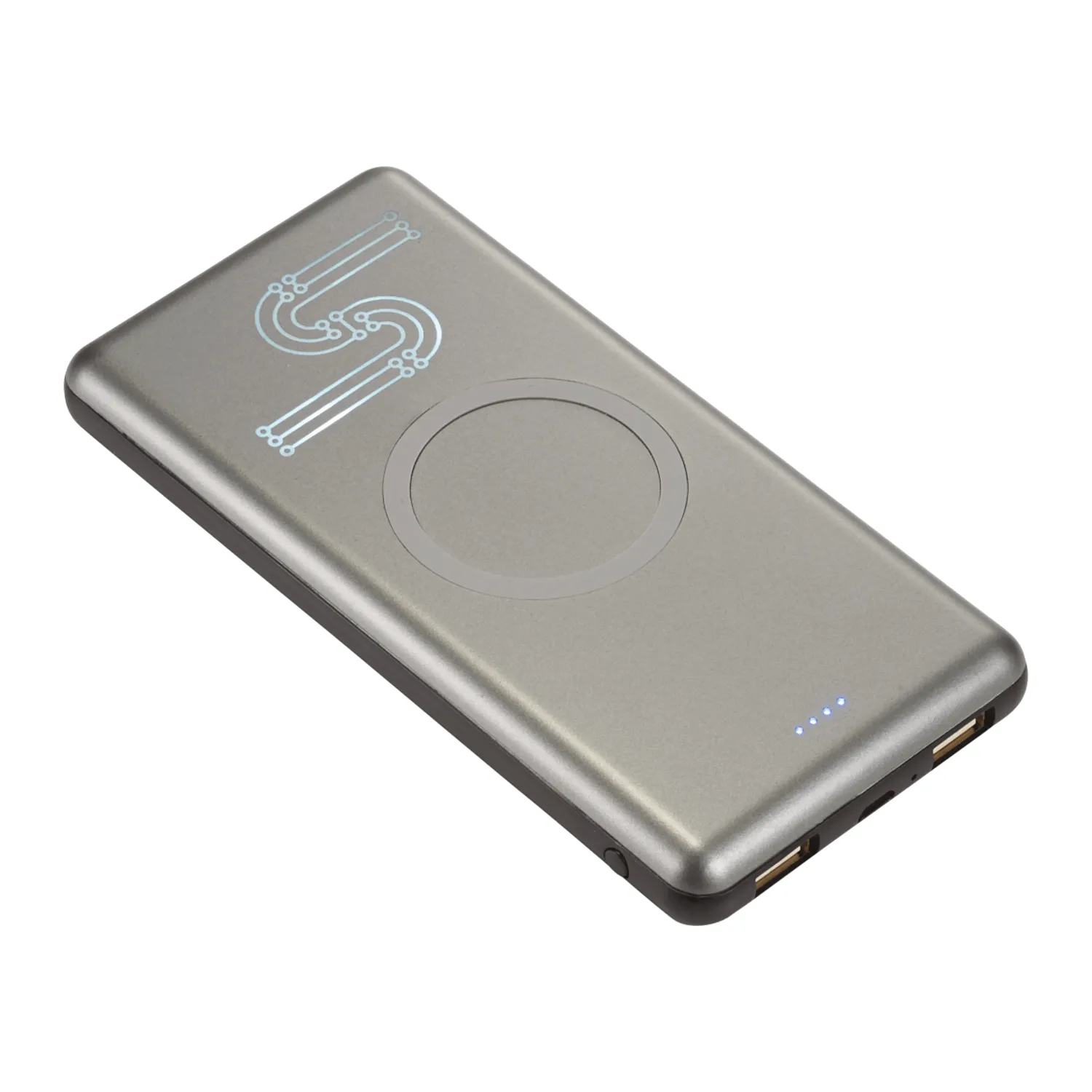 UL Listed Light Up Qi 10000 Wireless Power Bank