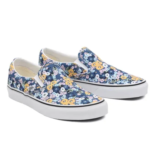 Vans Classic Slip-On (Floral/True Navy/Multi)