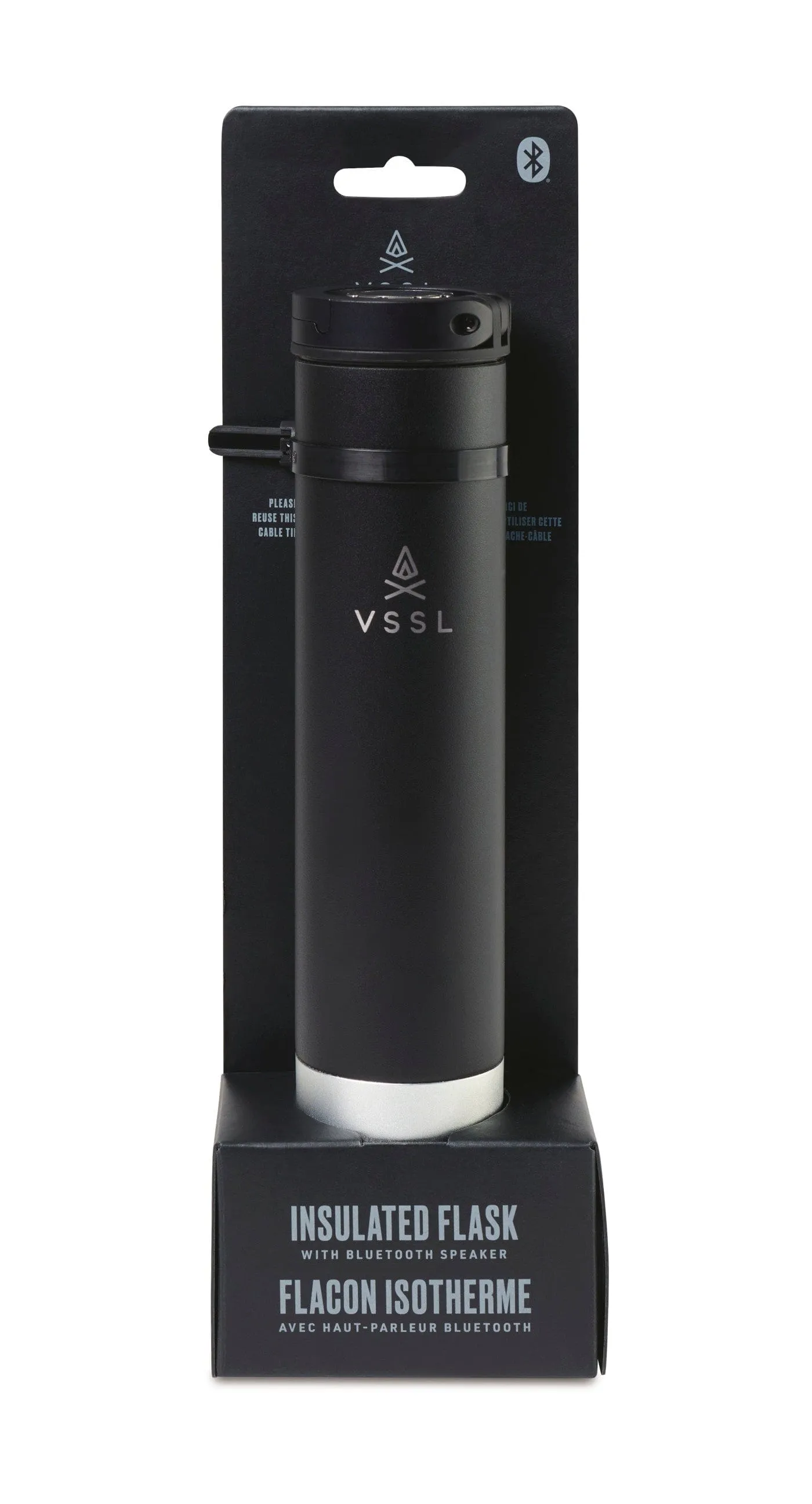 VSSL - Insulated Flask w/ Bluetooth Speaker