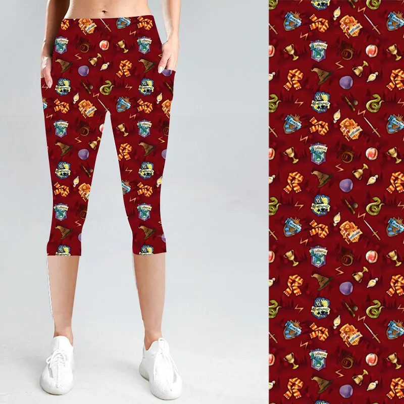 Wizarding Icons with Side Pocket Leggings