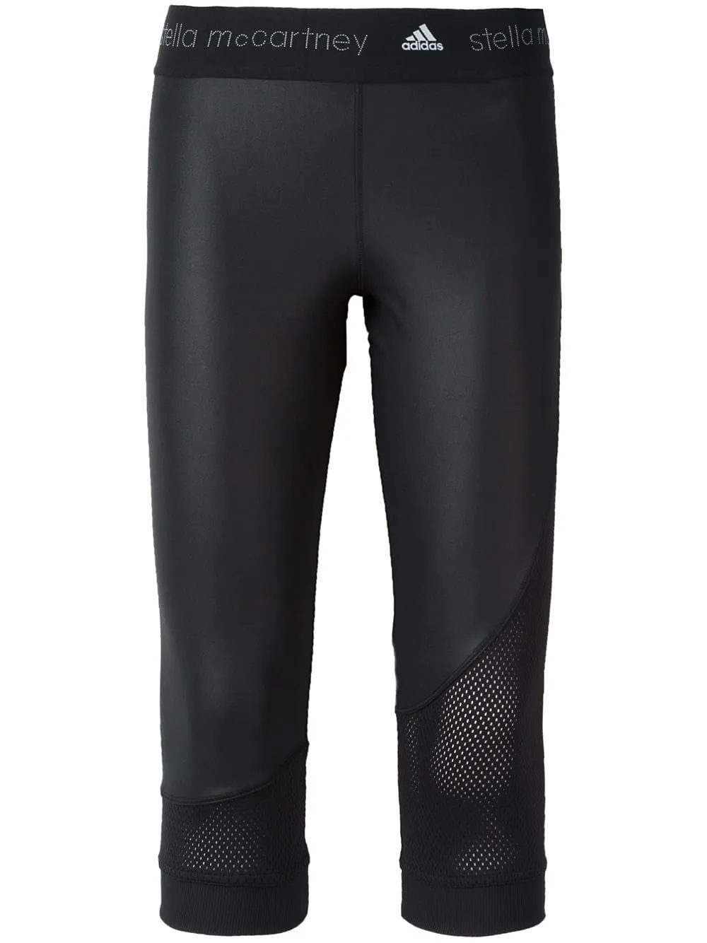 Women Stella McCartney Training Tight 3/4 Pants Black Regular S99055