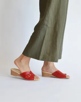 Worishofer Slip On Red